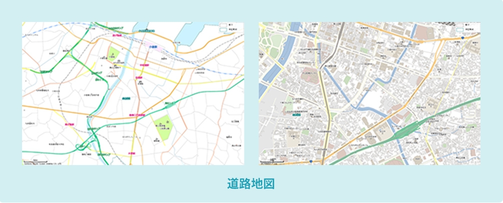 道路地図画面イメージ画像